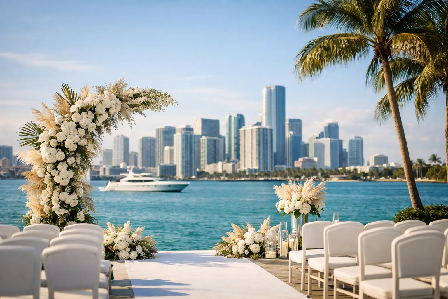 Tendencias de bodas destino en Miami 2026