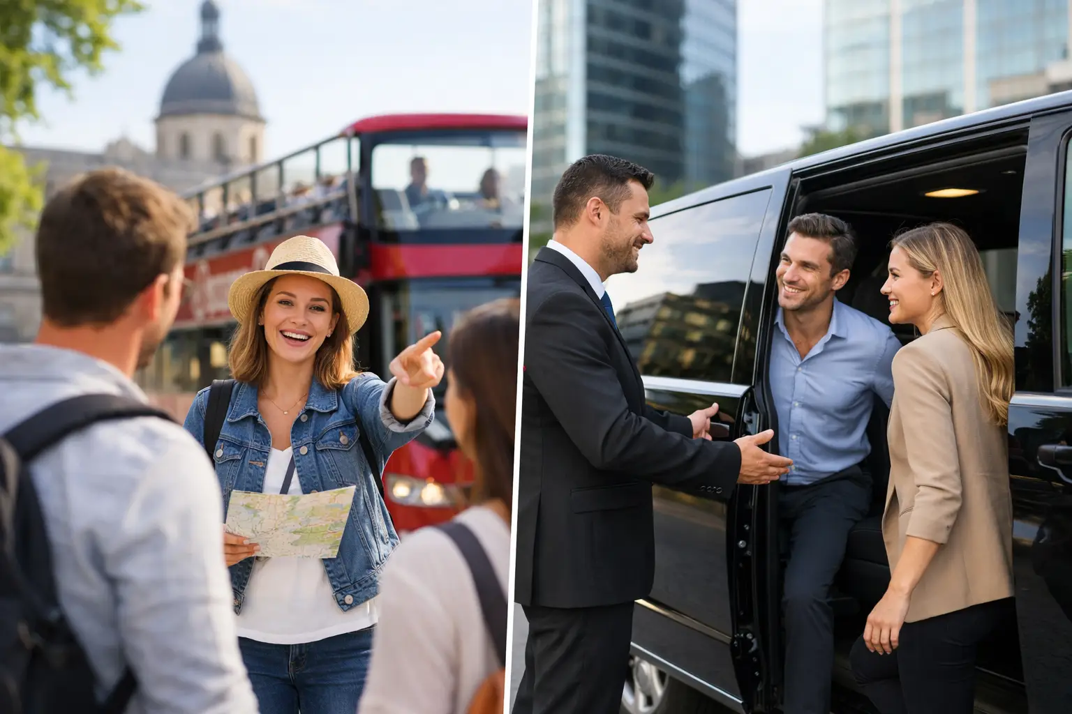 City tour o traslado guiado: qué te conviene